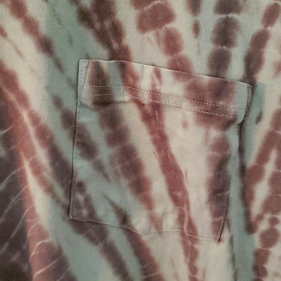 Victoria Secret Pink Campus Tie Dye T-Shirt Long Sleeved - Picture 4 of 6